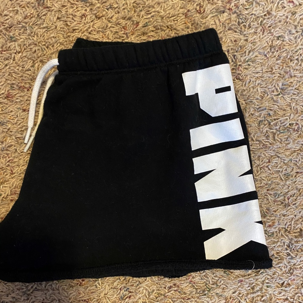 PINK sweat shorts